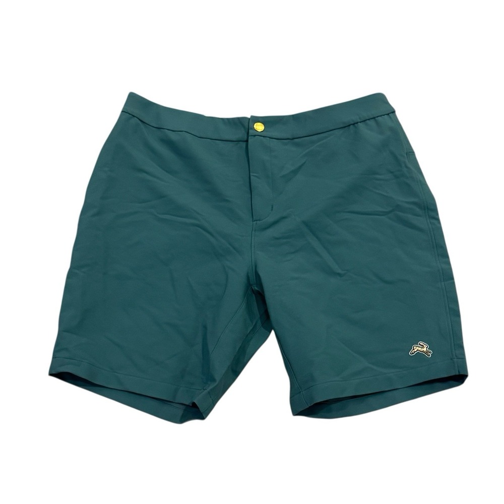 Tracksmith Men's‎ Sz XL Green Performance 9" Inseam Stretch Longfellow Shorts